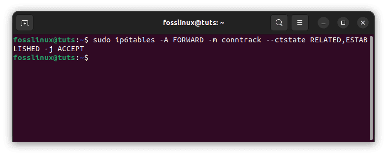 ipv6 complex rule