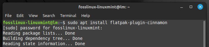 Installing the corresponding Flatpak plugin