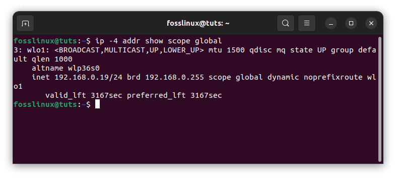 locate network specifics