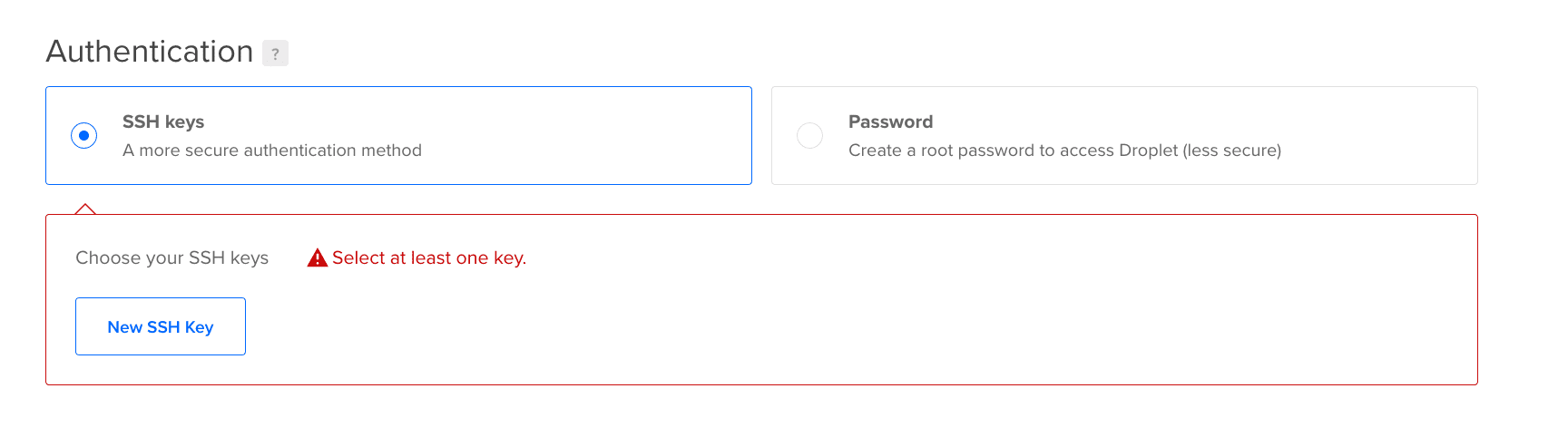 ssh authentication