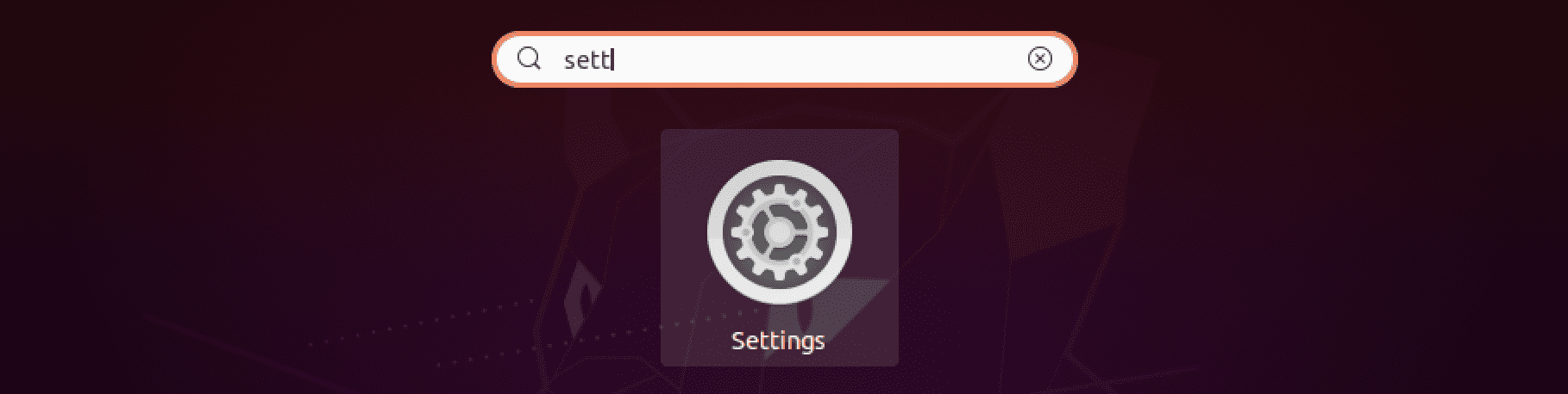 settings application