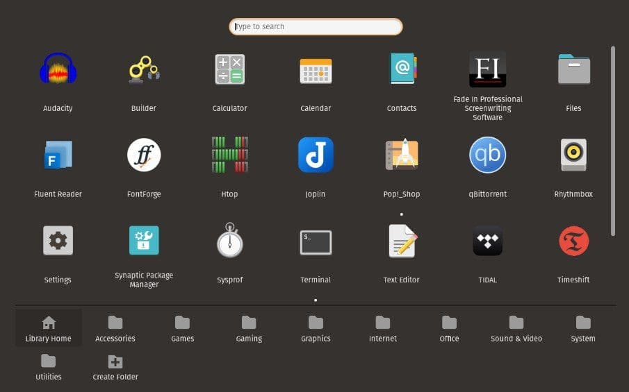 Application launcher