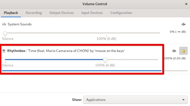 Applications in volume control