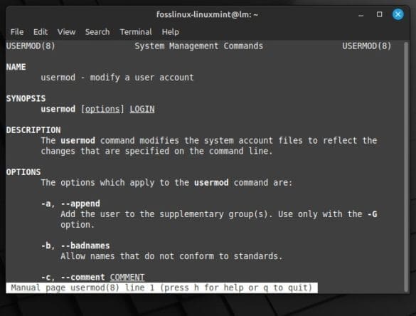 Linux Mint User and Group Management | FOSS Linux