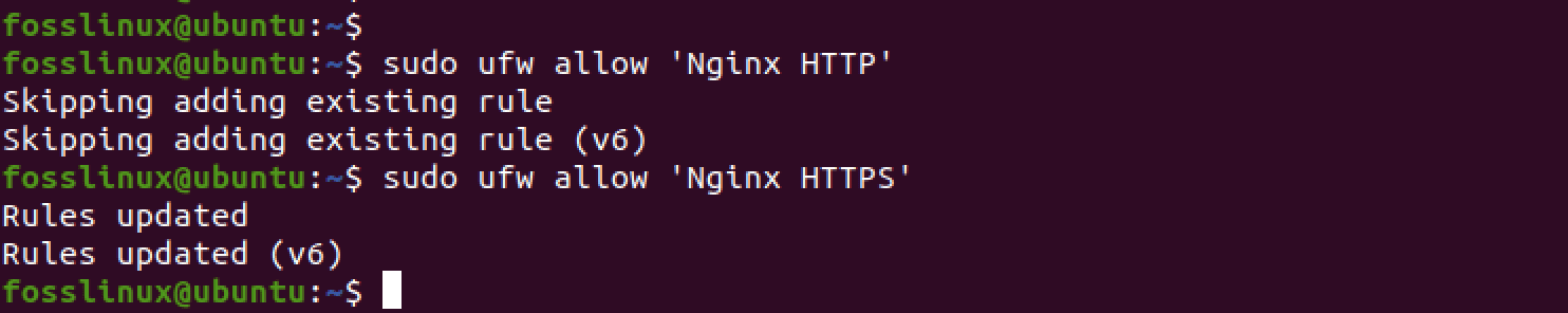 configure firewall