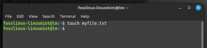 Creating a new text file
