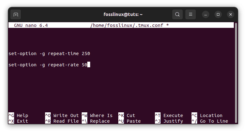 customize key repeat delay