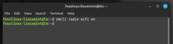 Enabling Wi-Fi on Linux Mint