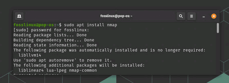 installing nmap