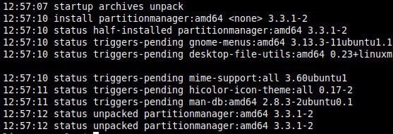 Kernel logs