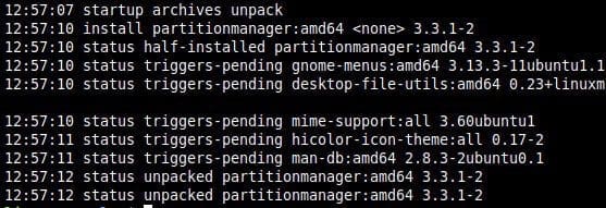 Kernel logs