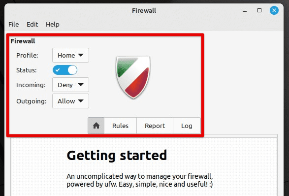 Linux Mint firewall