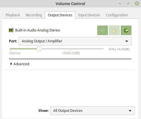 PulseAudio in Linux Mint