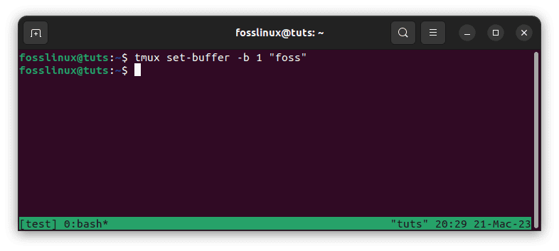 rename buffer to foss