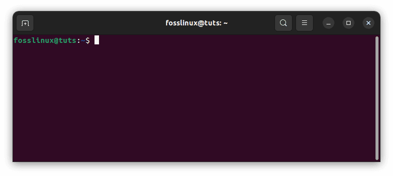 create fosslinux session using screen