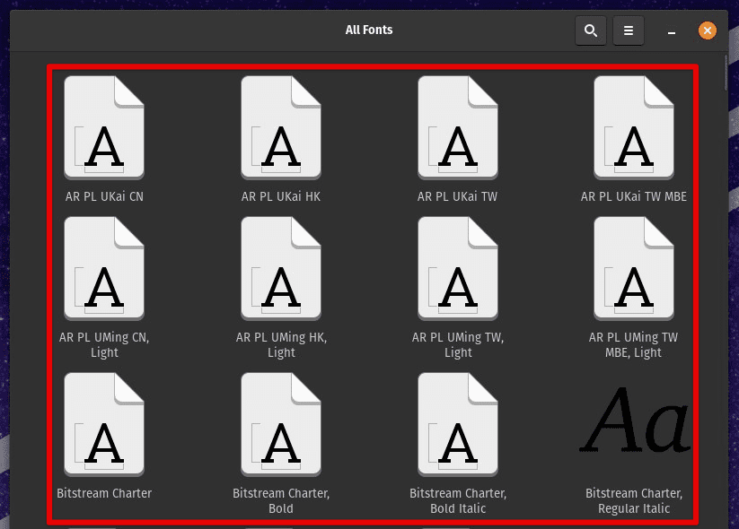 Adjusting font sizes and styles