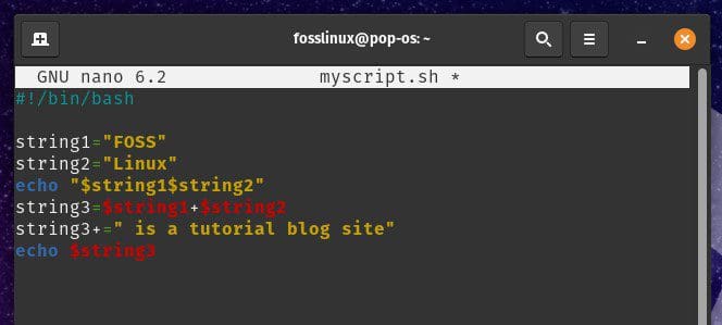 Bash Scripts in Pop!_OS