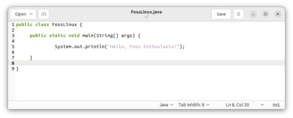 How to Compile and Run Java from Command-line in Linux