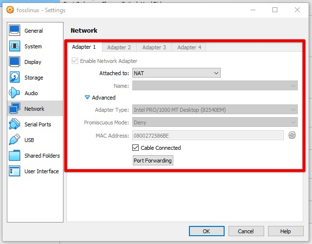 Creating a new network interface