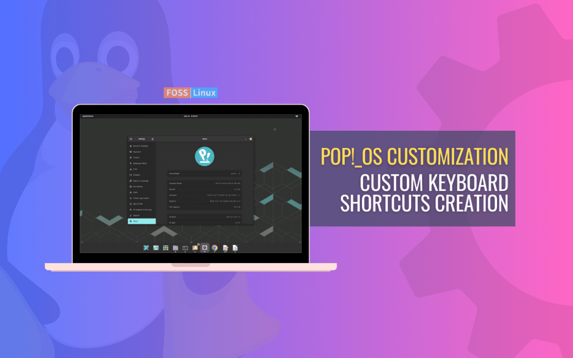 Custom Shortcuts in Pop_OS custom shortcuts in pop os