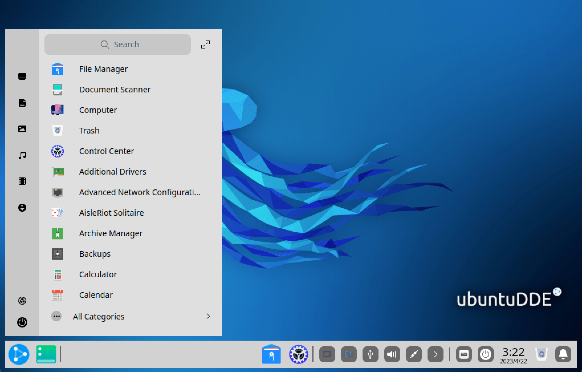 deepin desktop