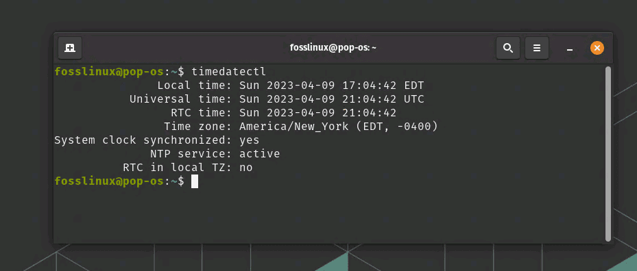 displaying timezone using timedatectl from etc directory