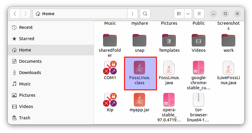 fosslinux.class file