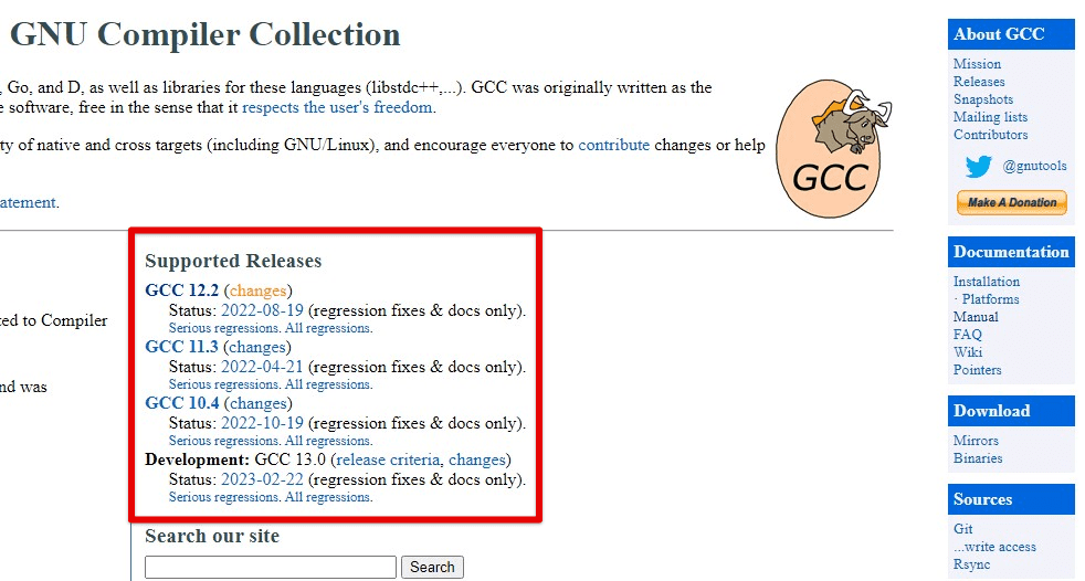 GNU Compiler Collection