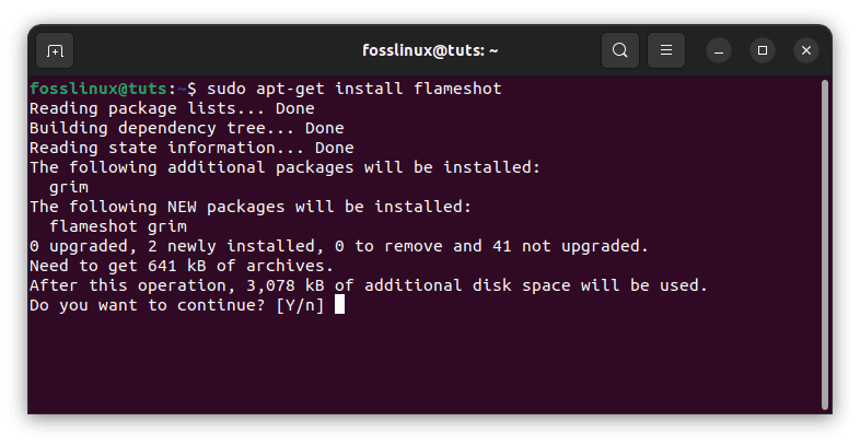 install flameshot