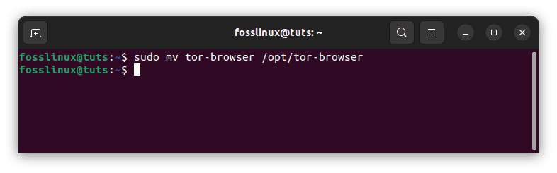 move tor browser