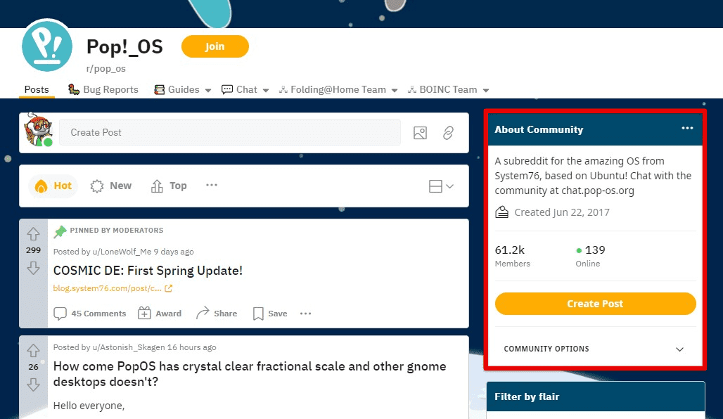 Pop!_OS community