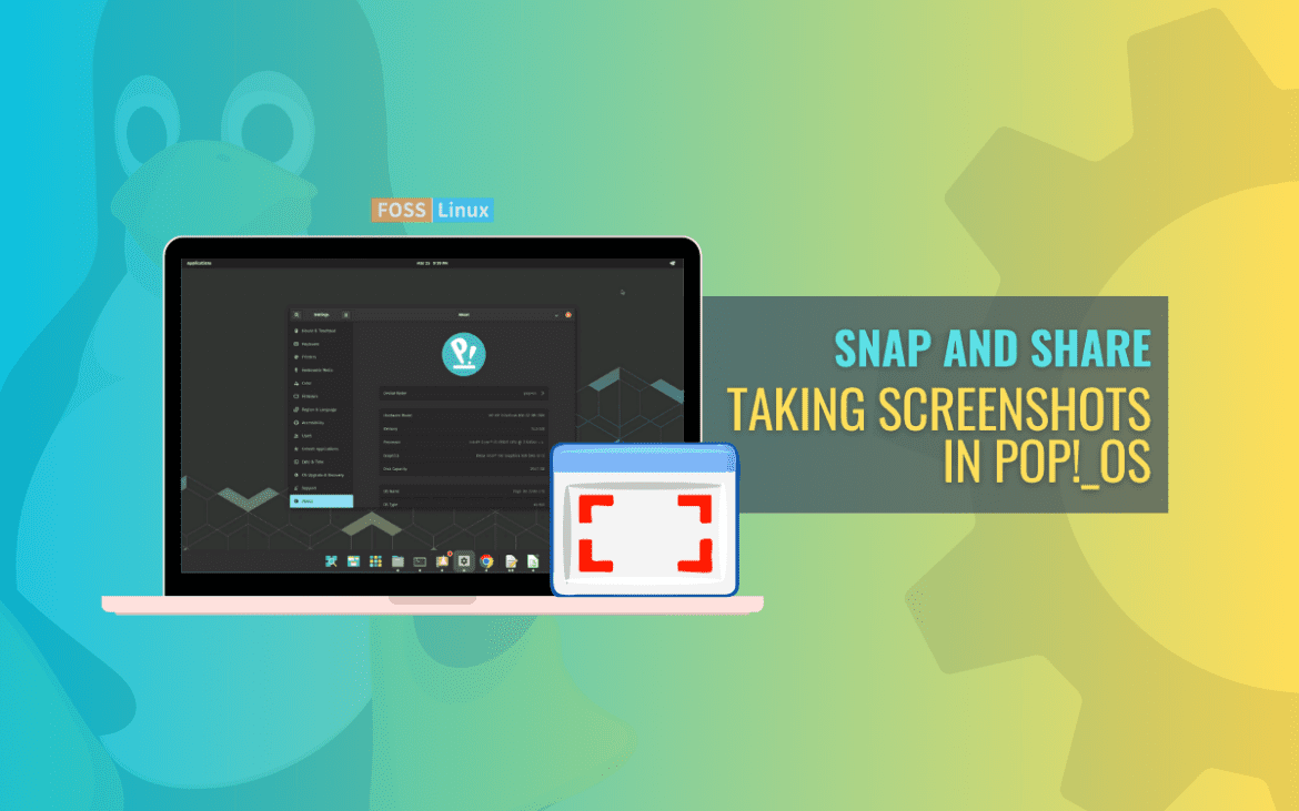 taking screenshots in pop os