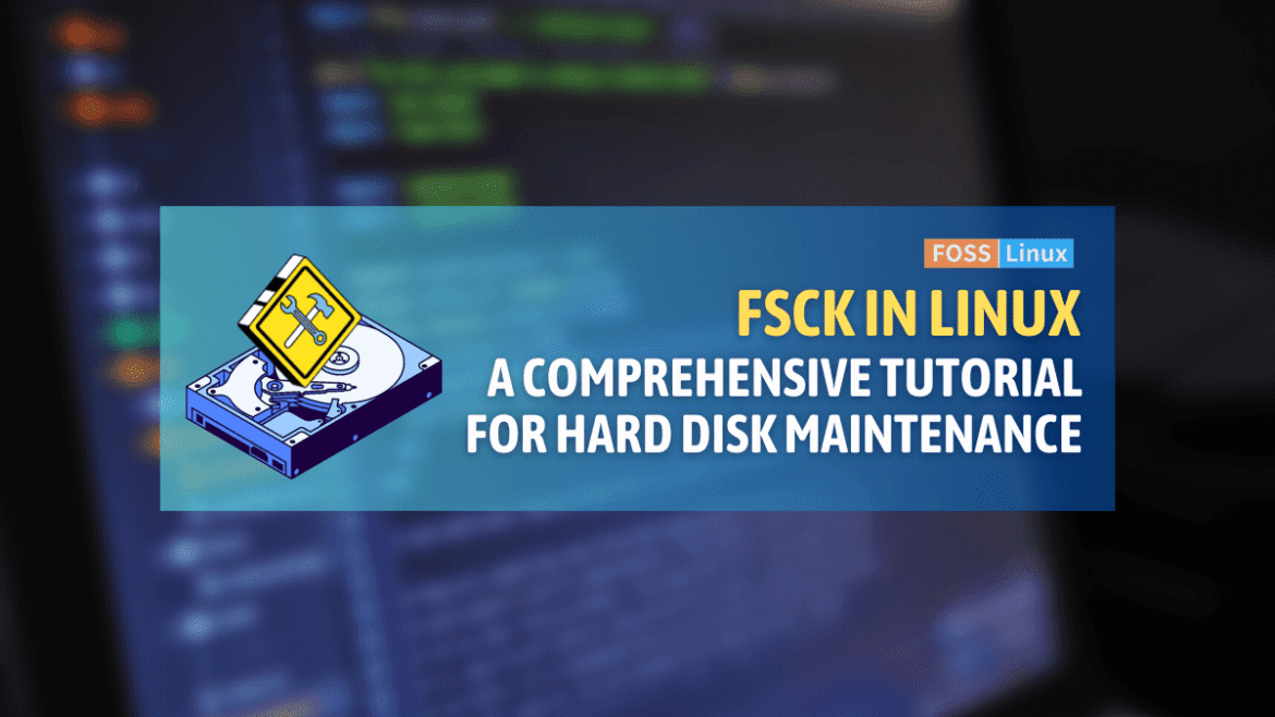fsck in linux