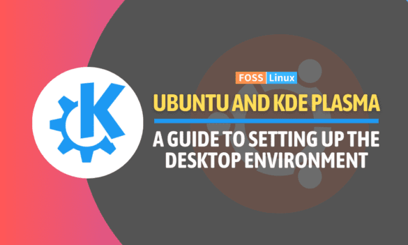 ubuntu and kde plasma
