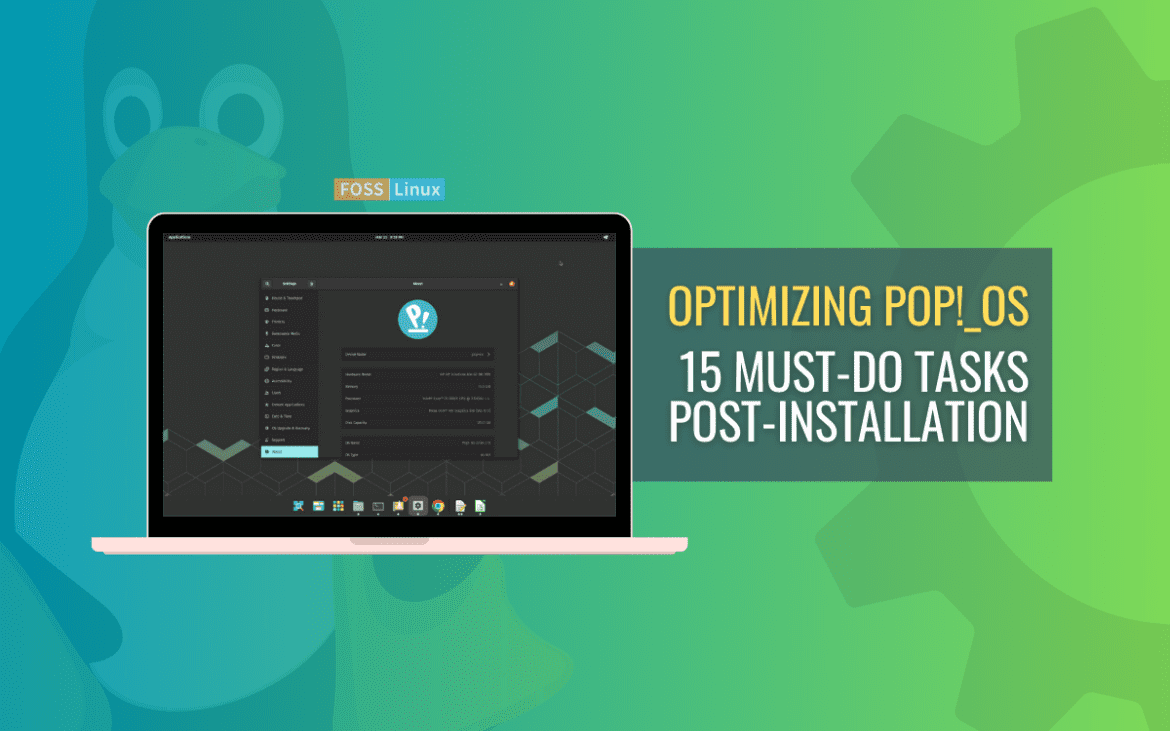 15 Post-Install Tasks for Pop!_OS 15 post install tasks for pop! os