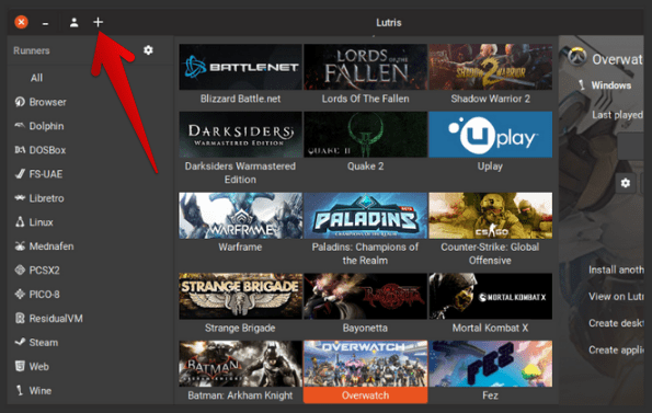 Adding games to Lutris