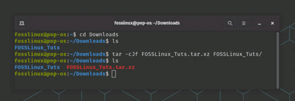 Linux 101: How to Zip and Unzip .xz Files | FOSS Linux