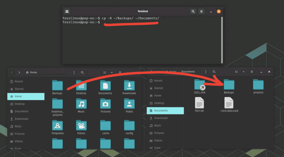 How to Copy Files and Directories in Linux | FOSS Linux