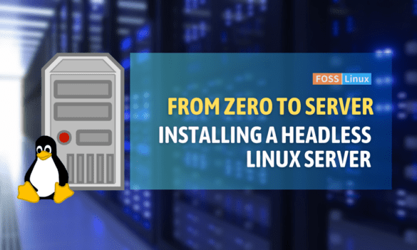 installing a headless linux server