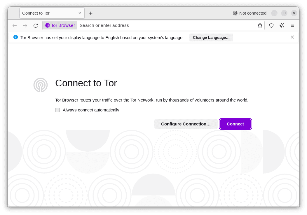 launch tor browser
