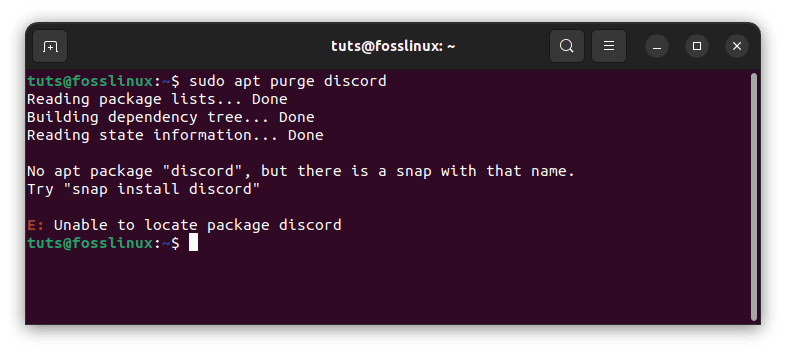 purge discord