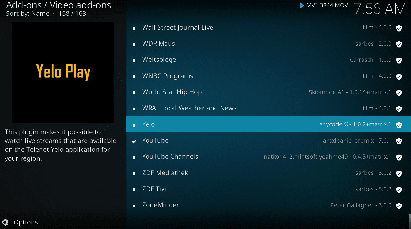 explore kodi addons min