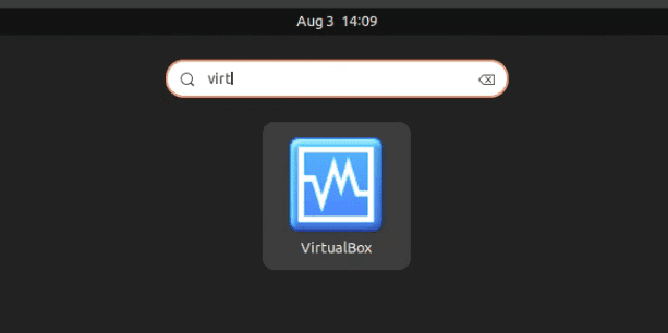 launching virtualbox on ubuntu