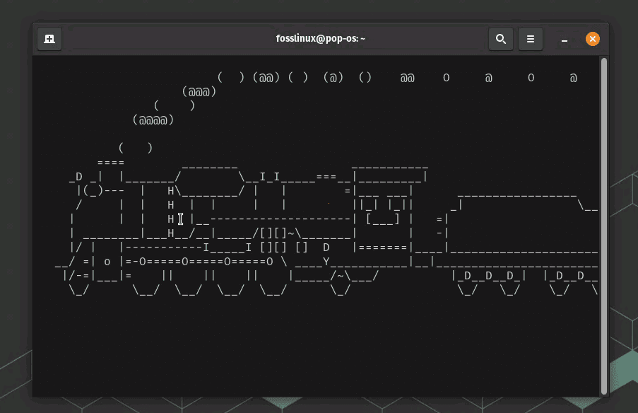 locomotive engine on linux terminal