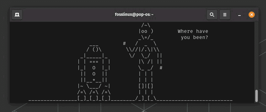 star wars episode iv on linux terminal