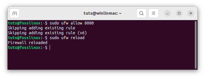 configure firewall