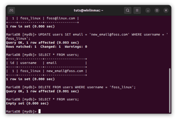 How to install and configure MariaDB on Linux