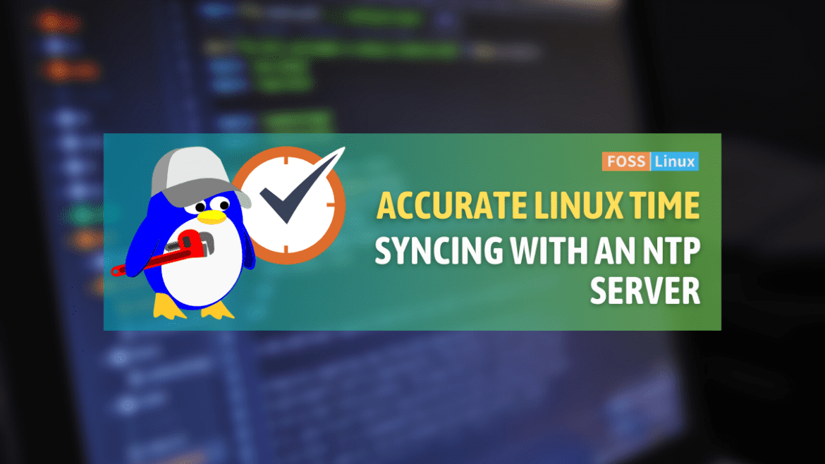 syncing with an ntp server