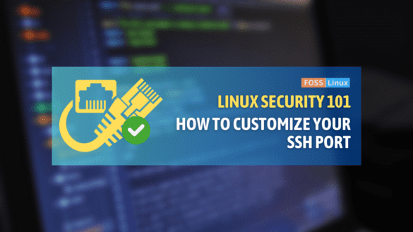 change your ssh port in linux