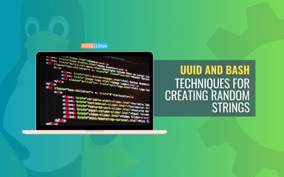 generating random strings using uuid bash